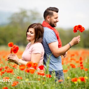noces de coquelicot