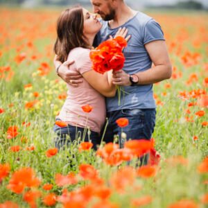 noces de coquelicot