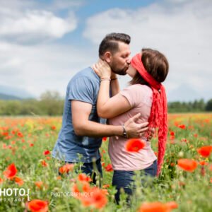 noces de coquelicot