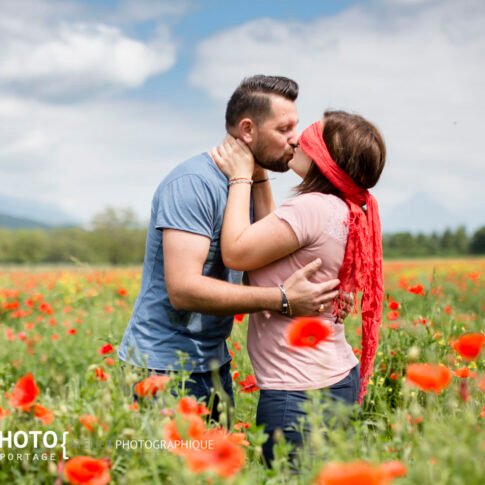 noces de coquelicot