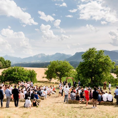 Cérémonie en plein air