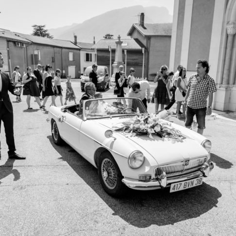 voiture des mariés