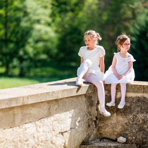 photo d'invités pendant un mariage