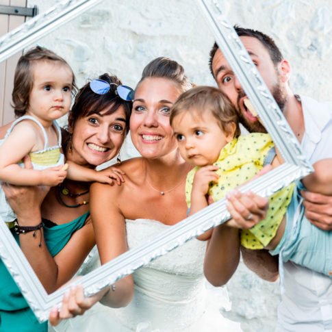 photo de groupe dans un cadre