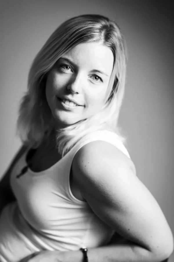portrait noir et blanc, photographe portrait à Grenoble