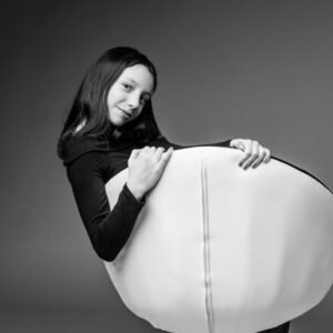 portrait sur un fauteuil pendant un shooting photo famille