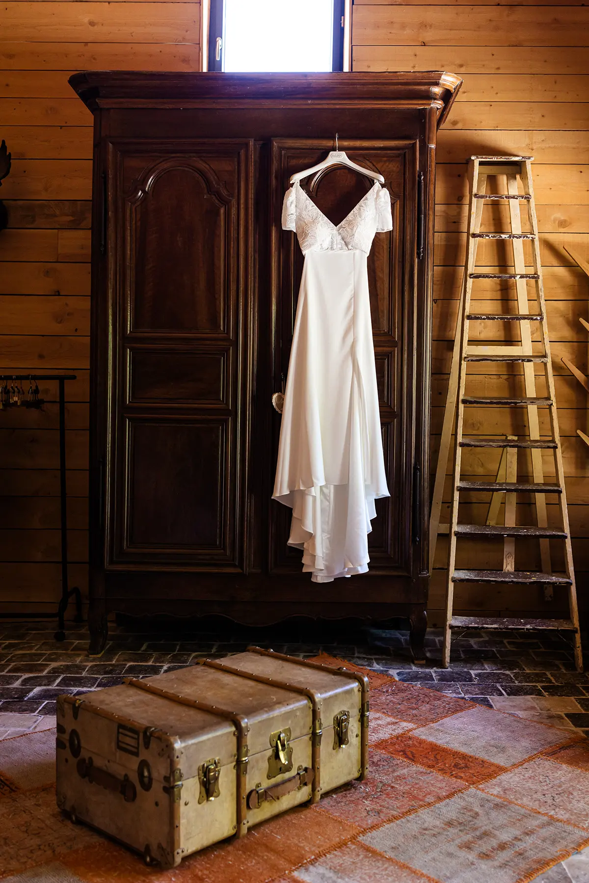 photo de la robe de la mariée