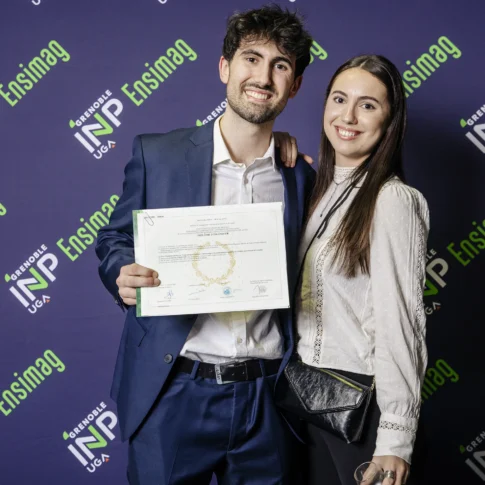 photocall lors d'un remise de diplômes au world trace center à Grenoble