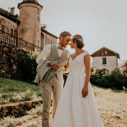 photo de couple à la ferme de gy