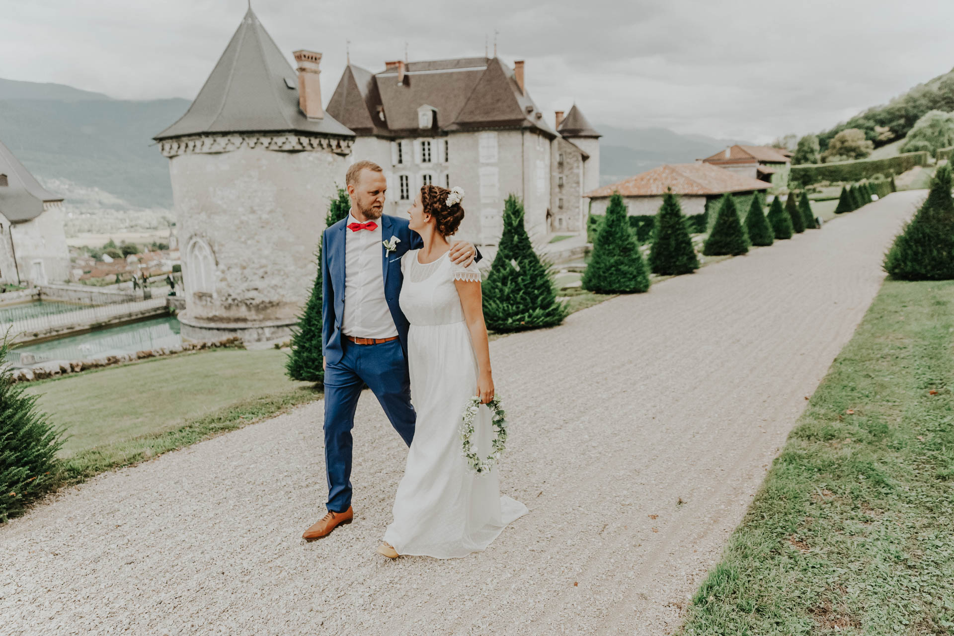 Château du Touvet et ses jardins à la française dans le Grésivaudan