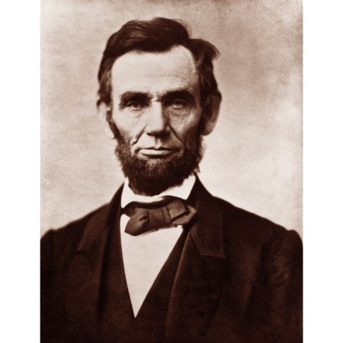 portrait d'Abraham Lincoln par Alexander Gardner